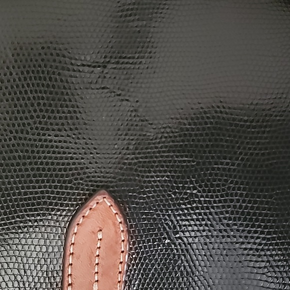 Dooney & Bourke Lilliana Black & Hot Pink Shoulder Tote Bag - Picture 16 of 16